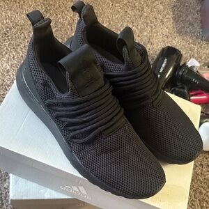 Adidas Men's Black Mesh Sneakers